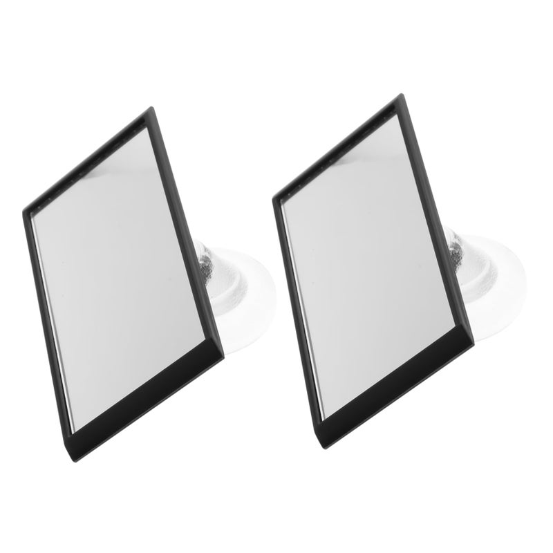 2Pcs Universal Car Backseat Safety Rearview Mirror Wide Angle Seat Headrest Mount - Image 2