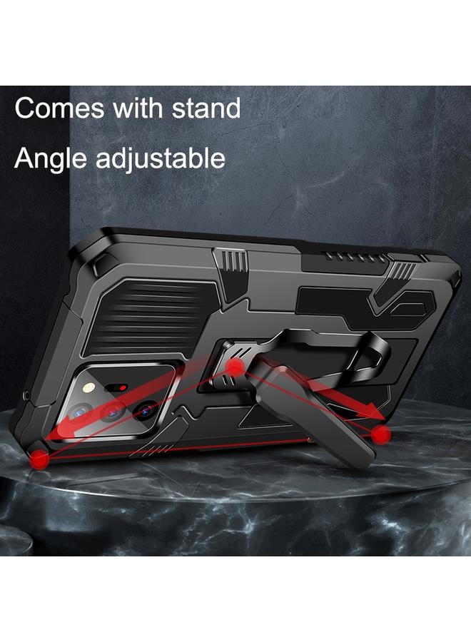 اس-توب جراب لهاتف Samsung Galaxy Note20 مصنوع من مادة Machine Armor Warrior المقاومة للصدمات من البولي كربونات + جراب واقٍ من مادة TPU - Image 5