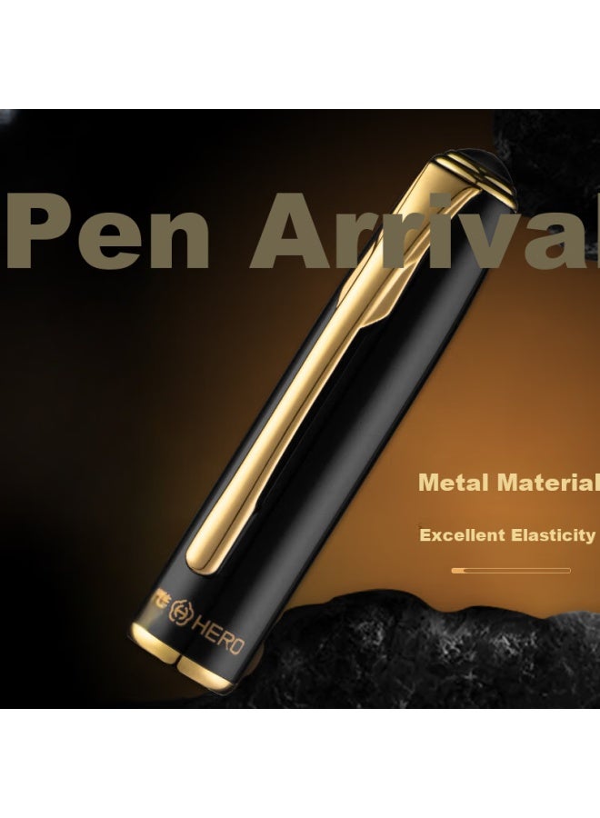 Hero Fountain Pen Three-piece Set, Signature Pen, Student Birthday Gift, Ink Elegant Collection Blue Gift Box - Image 2