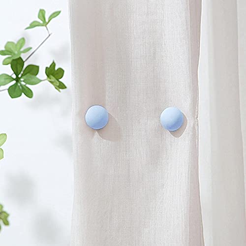 DIVOX Duvet Clips Mushroom Cover Pins Cotton Quilt Fixer Duvet Fasteners Grippers Anti-Movement Bed Clamps Sheet Holder for Socks Curtains Cove Fixing Clips (Blue, 8) - Image 3