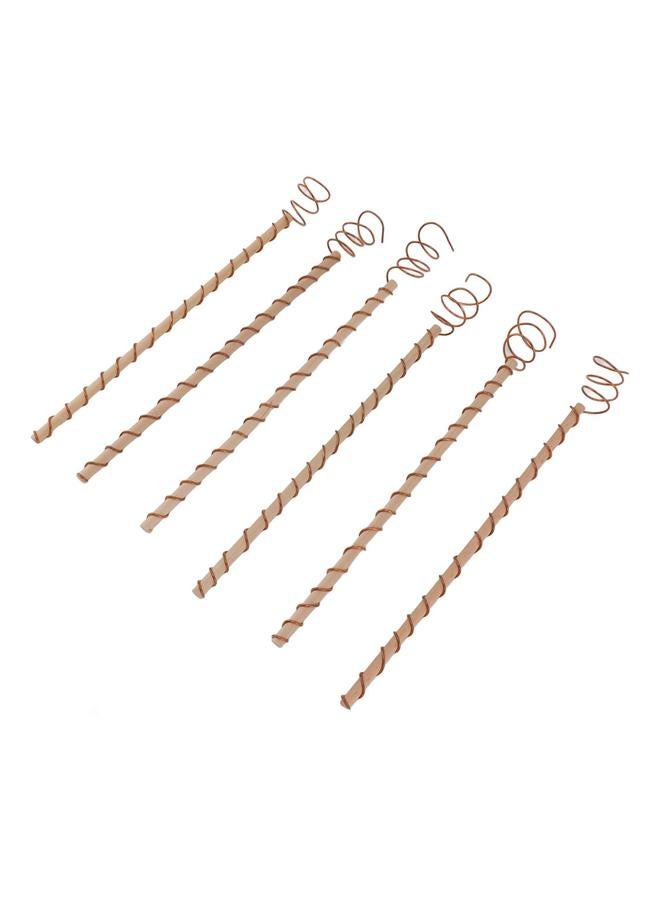 Thoraya 6PCS Electroculture Stakes Stable Support Garden Antenna Copper Coil for Growing Garden Plants Fruits Vegetables  - Image 2
