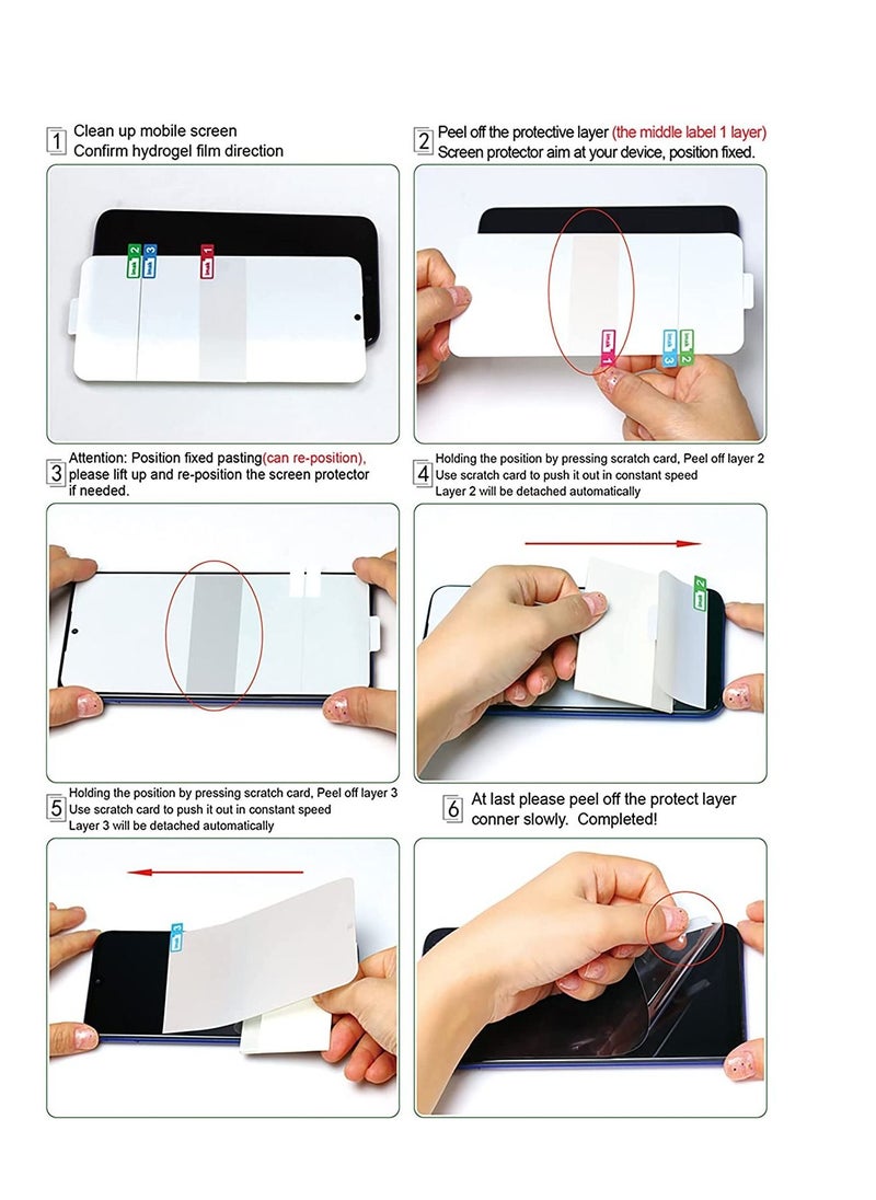 RINCO - 2Pcs Screen Protector Compatible with VIVO V30/V30 Pro/V29/V29 Pro/V27 Pro/V27,  No bubbles, Scratch Resistant - Image 1
