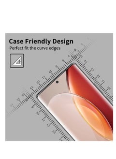 RINCO 2Pcs Screen Protector Compatible with VIVO V30/V30 Pro/V29/V29 Pro/V27 Pro/V27,  No bubbles, Scratch Resistant  - Image 5