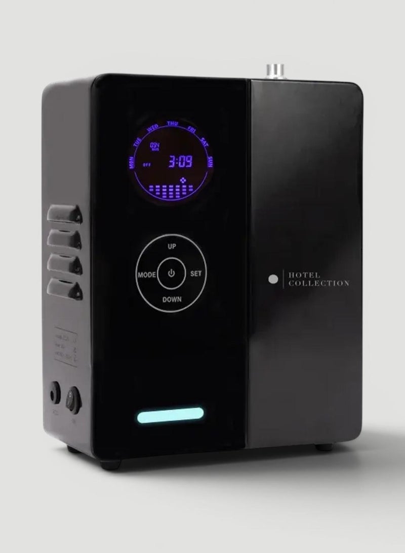 Hotel Collection Penthouse Scent Diffuser Advanced Atomization Technology, Programmable Timer, Secure Fragrance Lock, Waterless and Heatless, Cold Air Diffusion Built-in Fan Safe for Everyone 1,200 sq ft - Black - Image 1