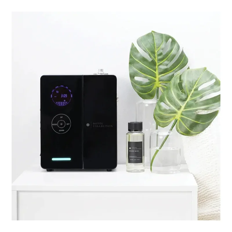 Hotel Collection  Hotel Collection Penthouse Scent Diffuser Advanced Atomization Technology, Programmable Timer, Secure Fragrance Lock, Waterless and Heatless, Cold Air Diffusion Built-in Fan Safe for Everyone 1,200 sq ft - Black  | Best Price UAE