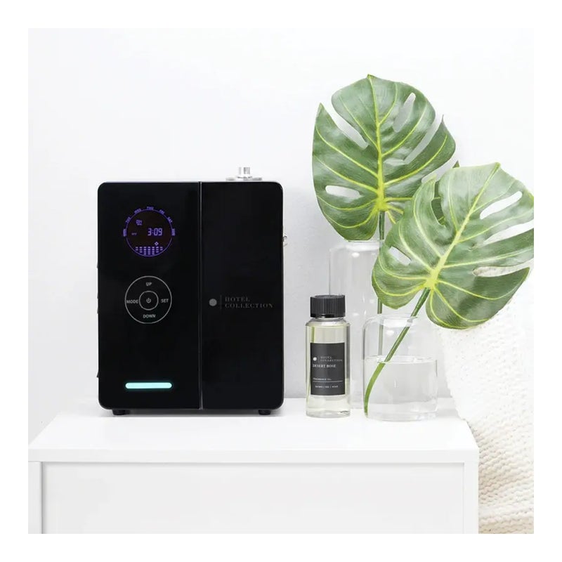 Hotel Collection Penthouse Scent Diffuser Advanced Atomization Technology, Programmable Timer, Secure Fragrance Lock, Waterless and Heatless, Cold Air Diffusion Built-in Fan Safe for Everyone 1,200 sq ft - Black - Image 4