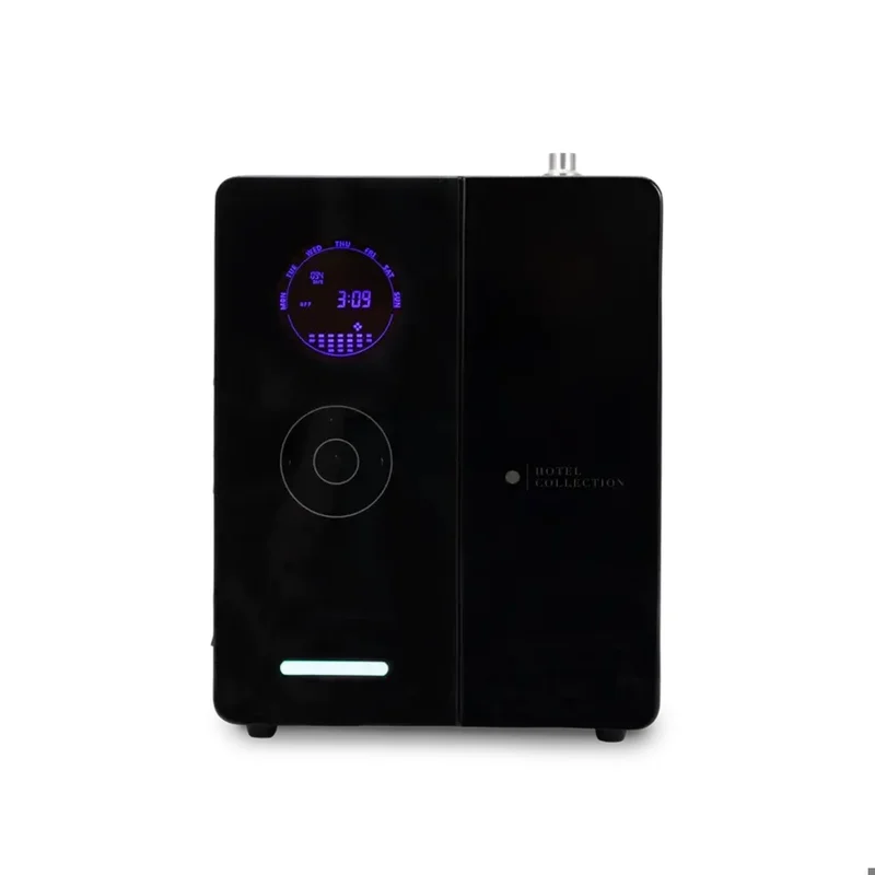 Hotel Collection  Hotel Collection Penthouse Scent Diffuser Advanced Atomization Technology, Programmable Timer, Secure Fragrance Lock, Waterless and Heatless, Cold Air Diffusion Built-in Fan Safe for Everyone 1,200 sq ft - Black  | Best Price UAE