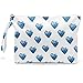 Fokongna Heart Makeup Bag, Toiletry Bag, Waterproof Large Capacity Travel Cosmetic Bag, Zipper Pouch for Women, Girls, - Image 2