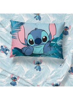 Jay Franco Disney Lilo And Stitch Floral Fun Twin Sheet Set - 3 Piece Set Super Soft And Cozy Kid S Bedding - Fade Resistant Microfiber Sheets Official Disney Product  - Image 5