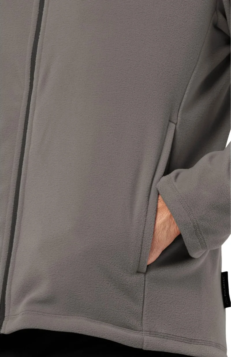 Jack Wolfskin JACK WOLFSKİN Taunus Fz M 1711451TR-6185 Men's Gray Coat&Jacket