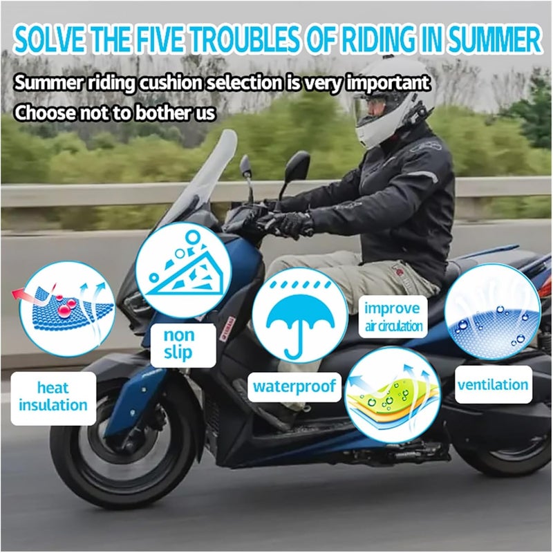 Vuzmode Motorcycle Seat Cover for KYMCO Models - Image 4