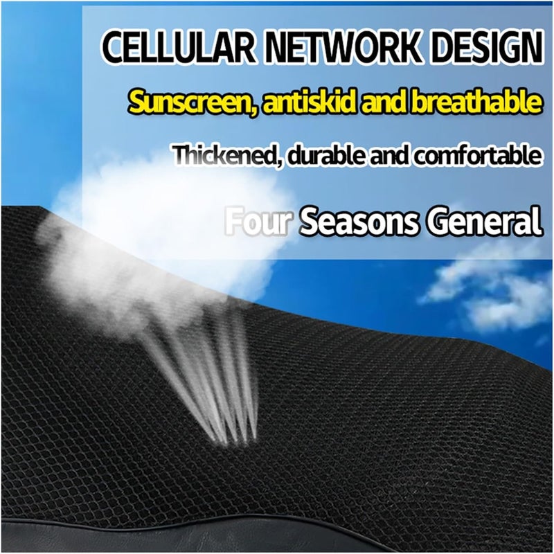 Vuzmode Motorcycle Seat Cover for KYMCO Models - Image 3