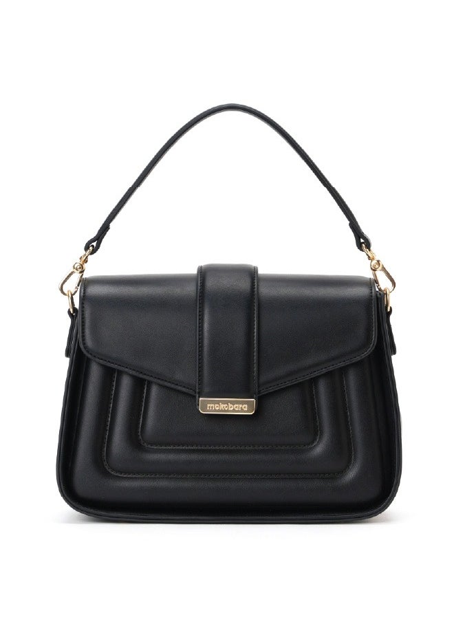 Mokobara MOKOBARA The Reign Handbag Vegan Leather Top Handle Stylish Women Shoulder Bag Top Handle Purse (Starlight)  - Image 1