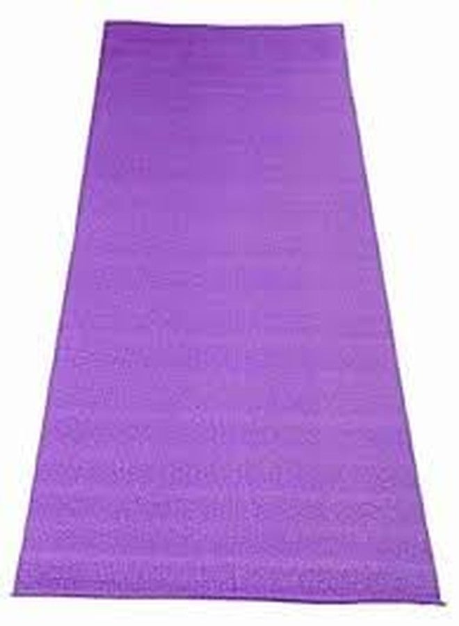FLY LITE FLYLITE PREMIUM YOGA MAT, FOR KIDS & TEENAGERS, FLOOR EXERCISE MAT, PHYSIOTHERAPY EXERCISE MAT with Carry Strap, Non Skid, Non-stain (purple) - Image 3