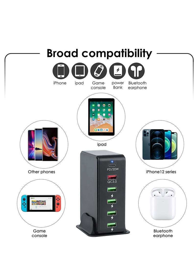 GULFLINK Desktop multi-port USB charging station - Image 2