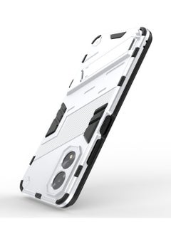 CaseNeo OPPO A38 4G/A18 4G Mobile Case Cover with Hybrid Heavy Duty Protection Shockproof Back Cover with Anti-Fingerprint Anti-Scratch Protector with Defender Kickstand Free Hand Watching TV  - Image 3