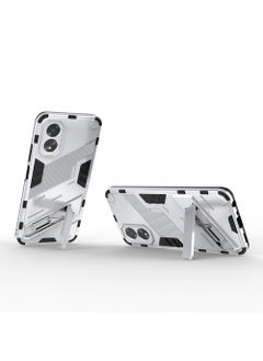 CaseNeo OPPO A38 4G/A18 4G Mobile Case Cover with Hybrid Heavy Duty Protection Shockproof Back Cover with Anti-Fingerprint Anti-Scratch Protector with Defender Kickstand Free Hand Watching TV  - Image 5