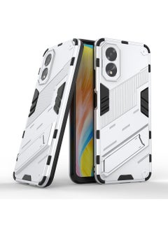 CaseNeo OPPO A38 4G/A18 4G Mobile Case Cover with Hybrid Heavy Duty Protection Shockproof Back Cover with Anti-Fingerprint Anti-Scratch Protector with Defender Kickstand Free Hand Watching TV  - Image 2