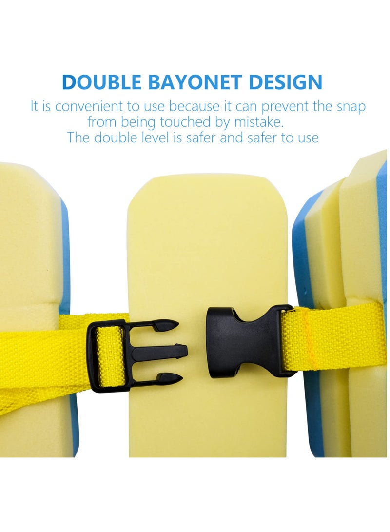 SOLARAE Kids Swimming Belt, Swim Floating Board Belt for Beginner, Children Swim Training Float Waist Belt, Aquatic Auxiliary Safety Bubble Belt - Image 4