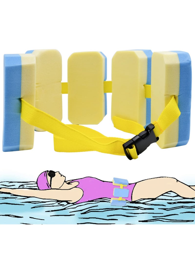 SOLARAE Kids Swimming Belt, Swim Floating Board Belt for Beginner, Children Swim Training Float Waist Belt, Aquatic Auxiliary Safety Bubble Belt - Image 1