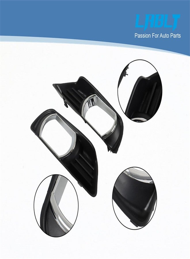 LABLT Clear Fog Lights w/Switch Kit Replacement for Camry 2007 2008 2009 Driver Left and Passenger Right Side Fog Lamp Assembly - Image 3