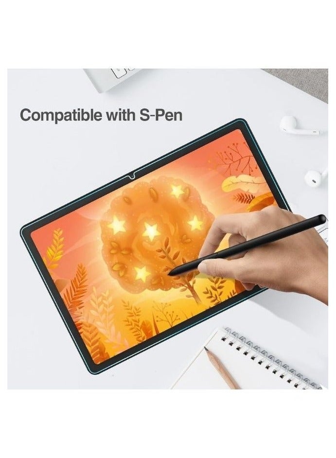 Pack of 2 Samsung Galaxy Tab A9 Plus 11 inch Tempered Glass Screen Protector – High Transparency, Delicate Touch, Anti-Explosion, Smooth Arc Edges, Easy Installation, Screen Protector for Samsung Galaxy Tab A9 Plus 11 inch - Image 3