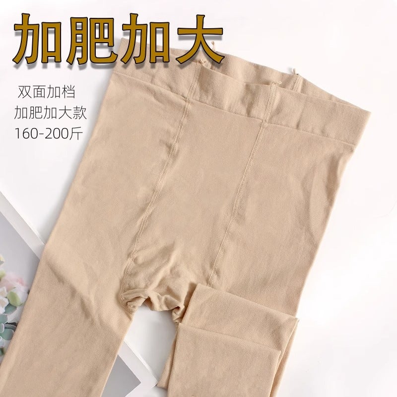 Medium-Thick Women'S Velvet Pantyhose Plus Size For Chubby Women, 100Kg Pairs With Reinforced Crotch, Anti-Snag - Image 5