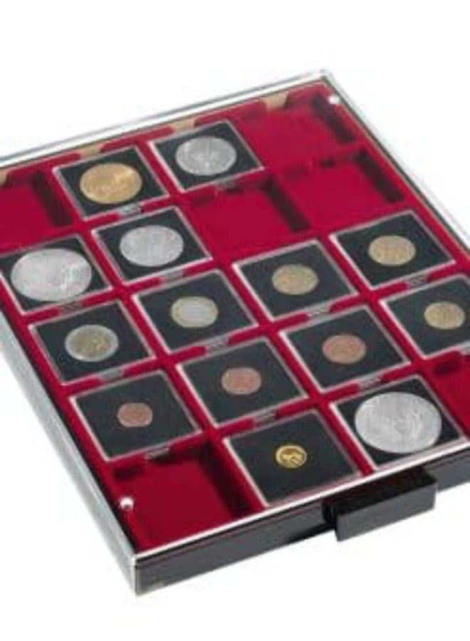 لوشتورم LEUCHTTURM1917 QUADRUM Intercept Coin Capsule، من الداخل Ø 38 مم، أسود - Image 5