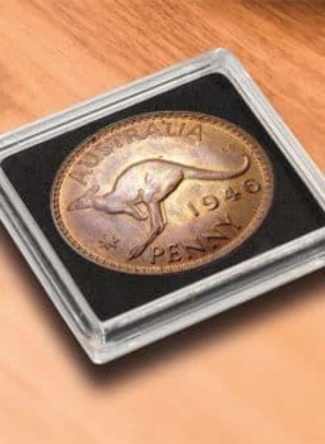 لوشتورم LEUCHTTURM1917 QUADRUM Intercept Coin Capsule، من الداخل Ø 38 مم، أسود - Image 3