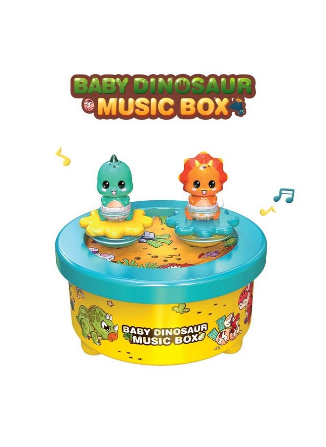 WEofferwhatYOUwant WEofferwhatYOUwant Dinosaur Baby Music Box Gentle Tunes for Little Adventurers - Ideal Gift for Dinosaur Enthusiasts, No Batteries Required  - Image 3