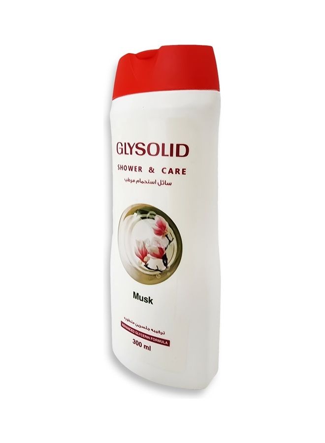 GLYSOLID Shower & Care with Musk scents with advanced glycerin formula to softness your skin all the day (Musk) 300ml - Image 2