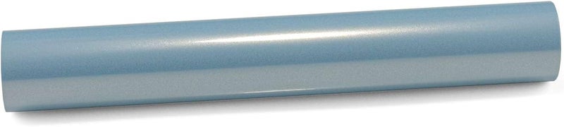 EZAUTO WRAP 12"x60" (قدم واحد × 5 أقدام) فيلم تغليف سيارات ذاتي اللصق من الفينيل فائق اللمعان المعدني باللون الأزرق الكريستالي PET، تقنية إزالة الهواء الخالية من الفقاعات مع مجموعة الأدوات - Image 2