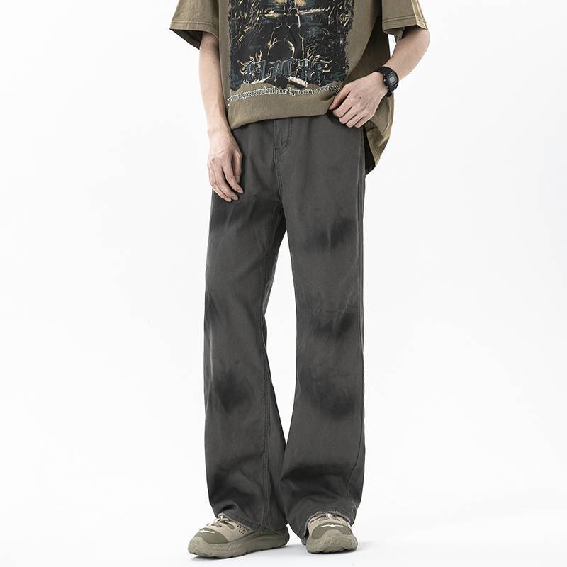 Unisex Classic Denim Jeans Loose Fit Daily Outdoor Wear - Image 3