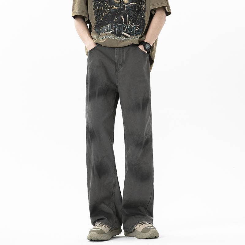 Unisex Classic Denim Jeans Loose Fit Daily Outdoor Wear - Image 4