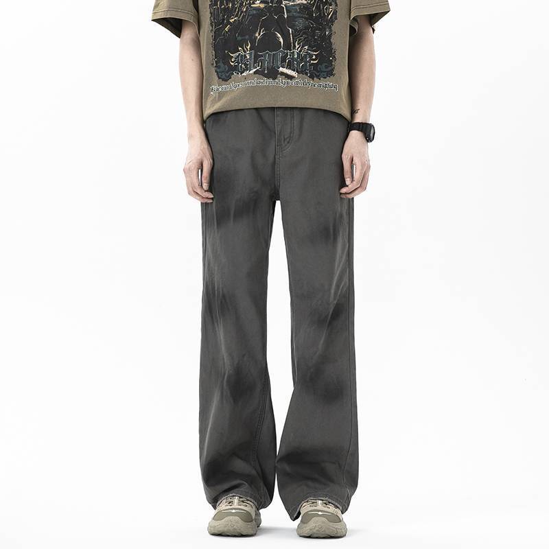 Unisex Classic Denim Jeans Loose Fit Daily Outdoor Wear - Image 2