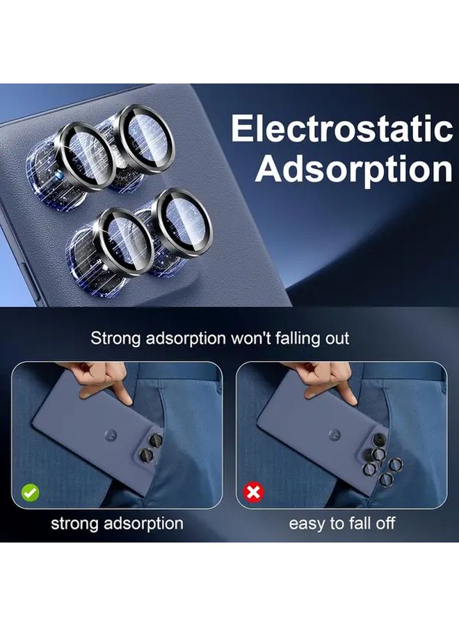 Motorola Edge 60 Fusion Tempered Glass Camera Lens Protector 9H Hardness Scratch Resistant - Image 4