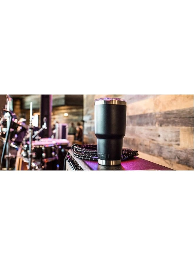YETI كوب رامبلر 30 أونصة، فولاذ مقاوم للصدأ، معزول بالفراغ مع غطاء مغناطيسي، أصفر جبلي - Image 2