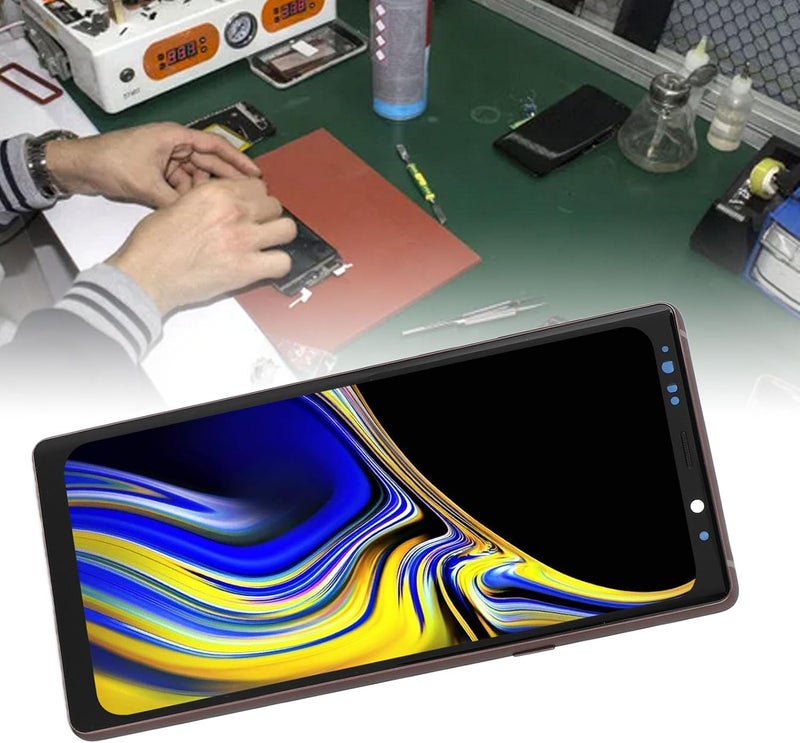 Remote village delivery cover Zopsc LCD Display 3D Touch Digitizer Assembly 6.4in Screen Replacement Kit with Repair Tool for Note 9 N9600 N960U N960F N960N (Gold) Remote village delivery cover Continuous warehouse supply Secure equipped warehouse KSA market popular practical build Easy clean surface Low wear optimized build Trendy economical quality Ventilated design Assorted color options Practical build Coast & inland available Natural tone color options Local market compliant trusted quality Globally engineered build Suburban residential ship High strength upgraded material Diverse operation compatible Custom sizing alternatives Light sturdy raw material Long term heavy use compatible Dust proof Varied available picks Matte anti slip finish Fine detail - Image 1