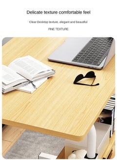 Sharpdo Bedside Table in The Bedroom Movable Lifting Table 80*40*(79-90)cm  - Image 4