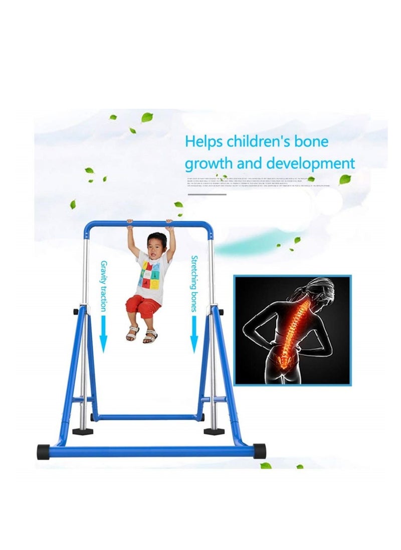 Cool Baby Style COOLBABY Gymnastics Training Bar Multi-functional Fitness Equipment Children's Training Horizontal Bar Foldable Training Frame Indoor Pull-up Device, Bearing Weight 200kg  - Image 4