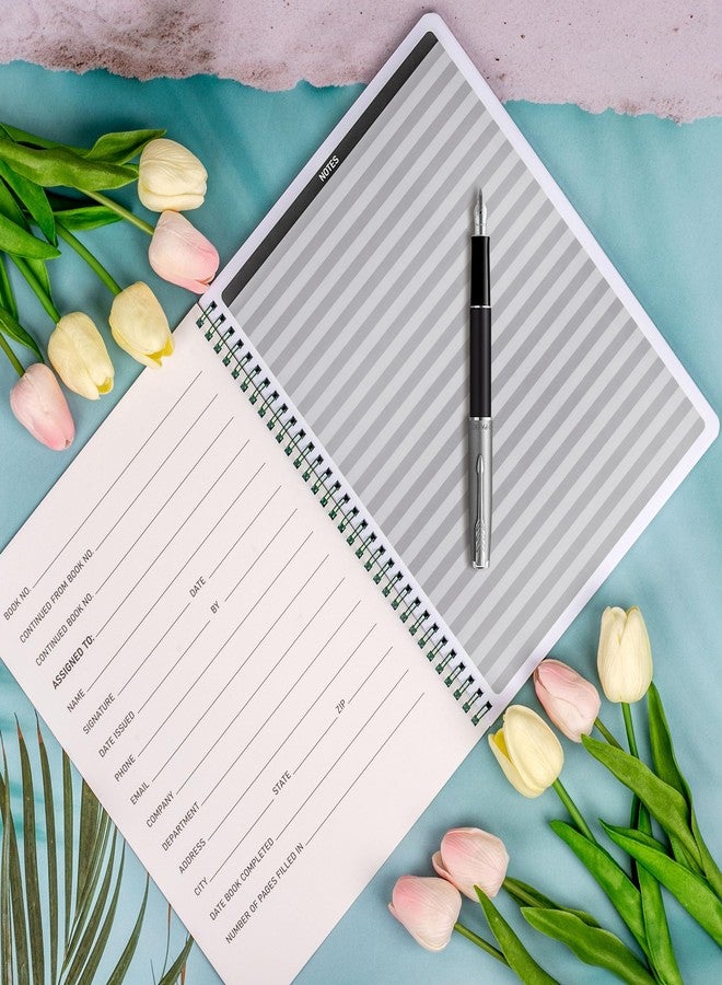 INKNOTE Visitor log book Spiral visitors register book Visitor log book for business Visitor guest book for Office visiting Wedding reception and Events reception Supplies 8.27 x 11inch 120 Pages - Image 3
