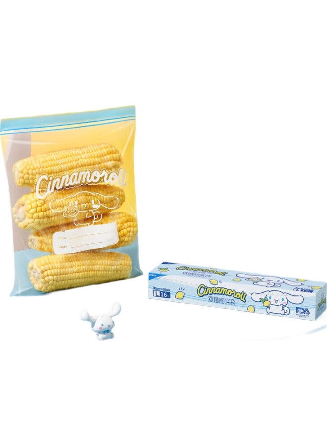 Yekee Double-Layer Sealed Bags, Sanrio Collaboration, Food Storage Bags, Thickened, Boxed, 30Cm*26Cm*32 Pieces, Jd-8976 - Image 3