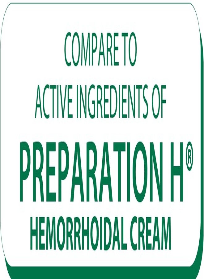 Globe (3 Pack) Hemorrhoid Cream, Relief with Aloe, (1.8 Ounce Tube) Relief from Hemorrhoids, Piles, Itching, Burning, Discomfort, & More - Image 3
