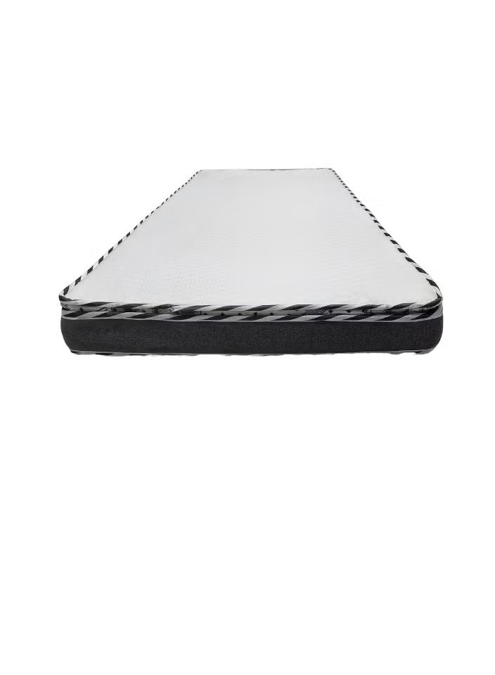 Double-layer foam mattress for a single bed (single person) – with a soft microfiber top layer – Comfortable for sleeping and hosting – 190x90x15 cm – Elegant design – Lightweight and easy to store – Suitable for children and adults - Image 2