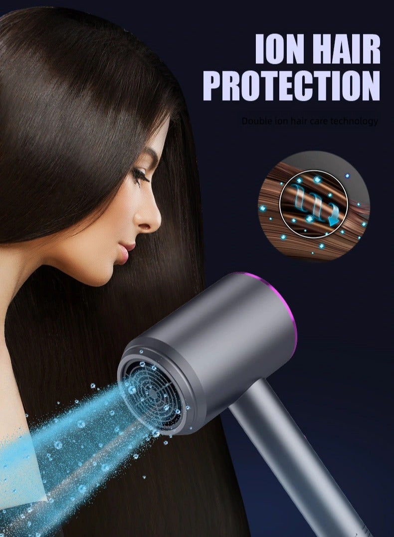 general Supersonic Hair Dryer Professonal Ionic Blow dryers Thermo-Control Hairdryer Fast Drying Low Noise - Image 3