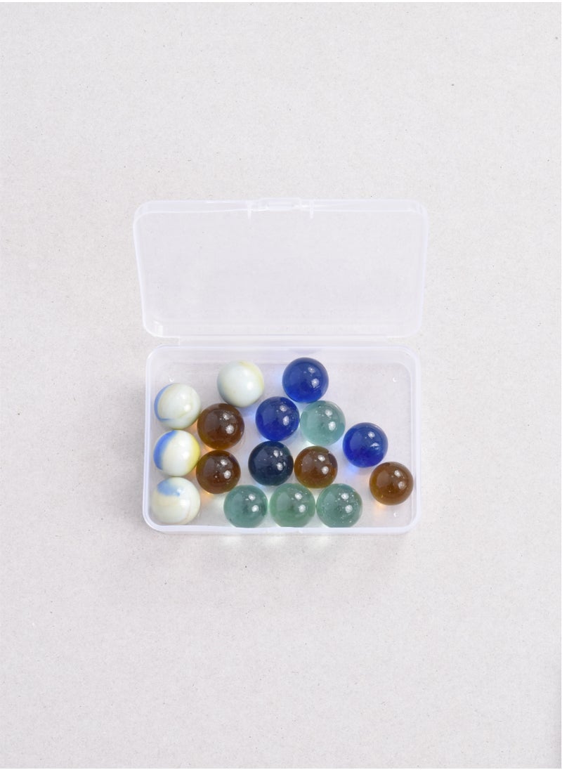 FUN MOMENT Jakaroo Glass Stones 16 Pieces in Assorted Colors  - Image 1