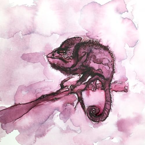 Monteverde USA Jungle Collection Chameleon Ink – 30ml Bottle, Burgundy Fountain Pen Ink, Premium Quality - Image 2