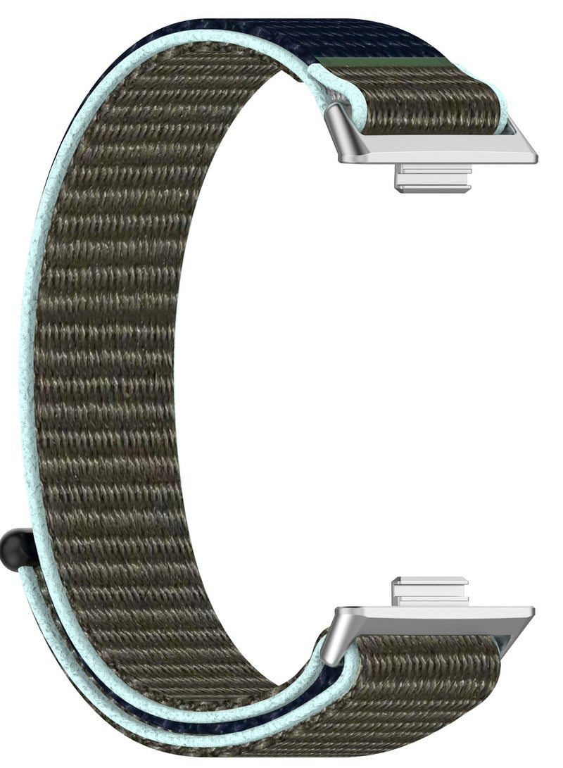 DTBG Nylon Woven Watch Straps, Suitable For Huawei Fit 3/ Fit 4/ Fit 4 pro , Waterproof, Breathable and Adjustable Sports Watch Straps - Image 4