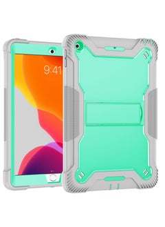 Universal Fit Protective Case For Ipadpro11 Tablet Stand Compatible Ipad 10.2/9.7 Inch Digital Computer/tablet Protective Cover-Color:Ash + Mint-Applicable Model:TAB S7 T870/T875/T878/S8 T800/T806