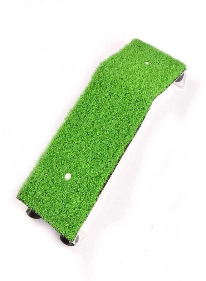 Saim Turtle Basking Platform Acrylic Reptile Ramp with Fake Grass Resting Terrace for Aquatic Turtles, Frogs, Newts, Salamanders and Axolotls - Small - Image 4